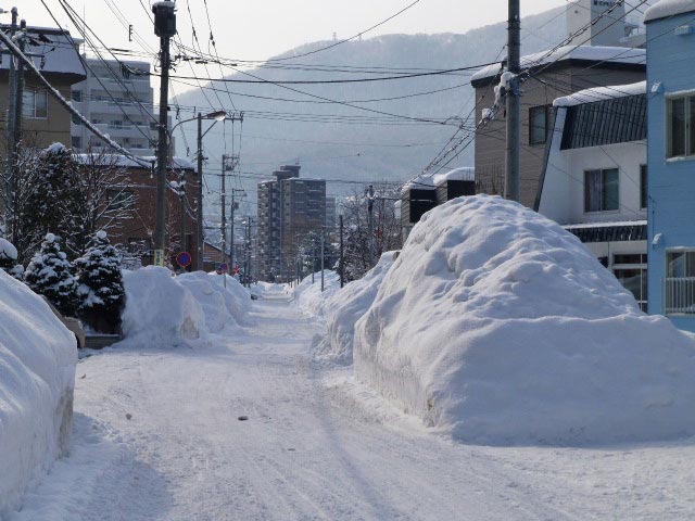 札幌雪景色