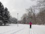雪の真駒内公園