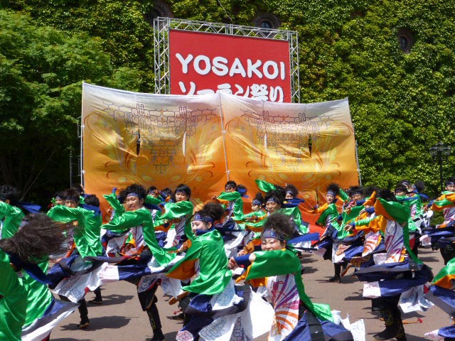 YOSAKOIソーラン祭り、サッポロファクトリー会場