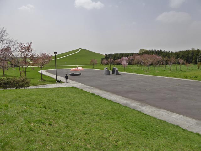 モエレ沼公園、桜