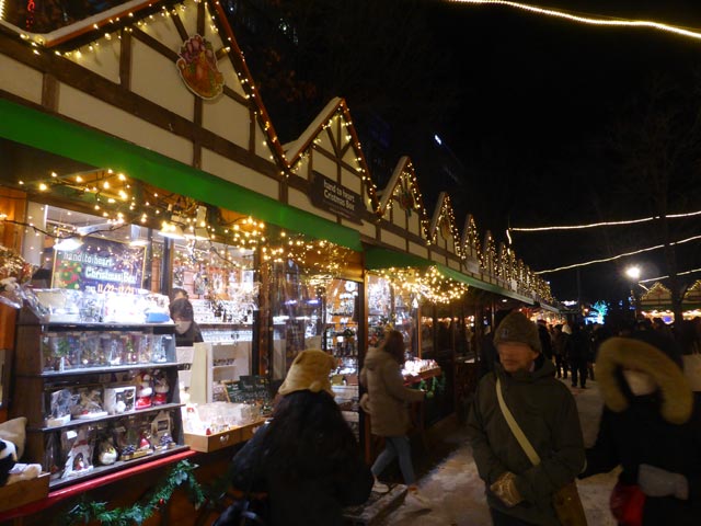 ミュンヘンクリスマス市 in Sapporo、屋台