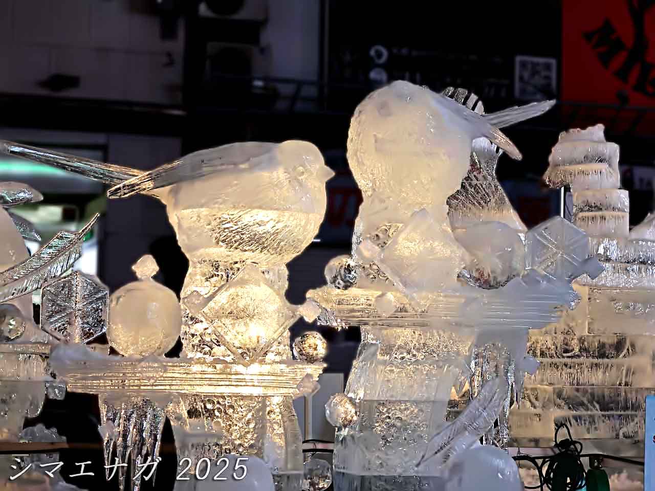 すすきのアイスワールド氷像