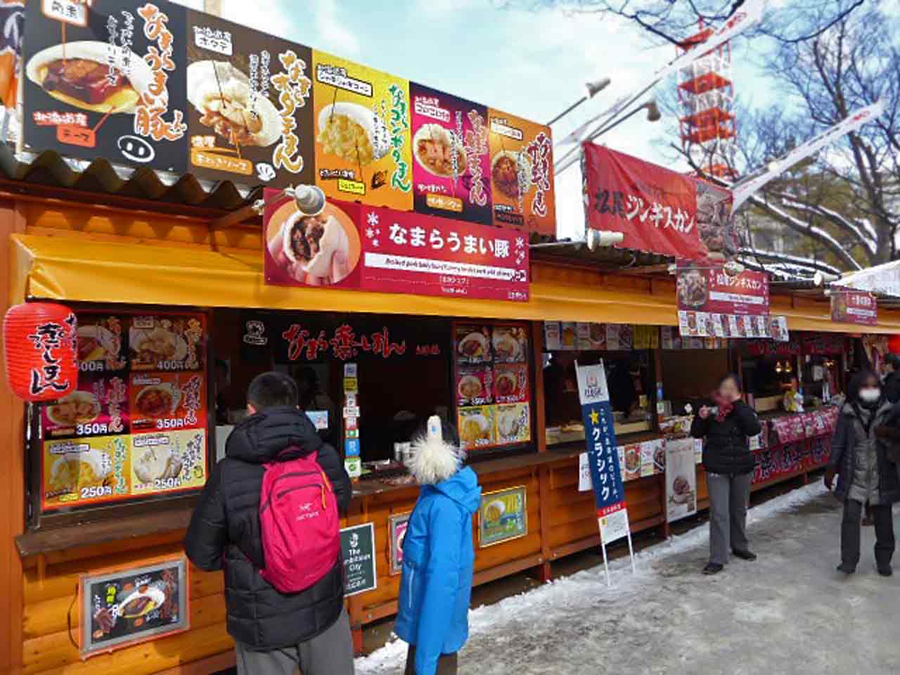 さっぽろ雪まつり、フード屋台