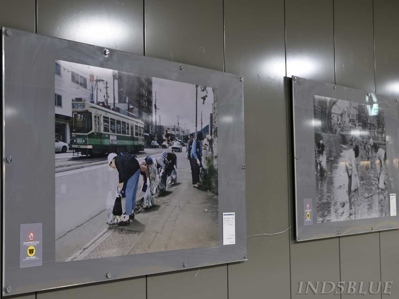北1条さっぽろ歴史写真館、昔の札幌市電
