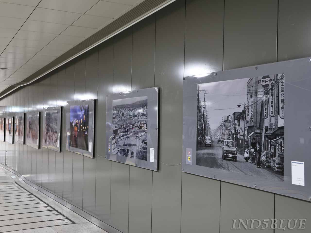 北1条さっぽろ歴史写真館、モノクロ、じゃりみち