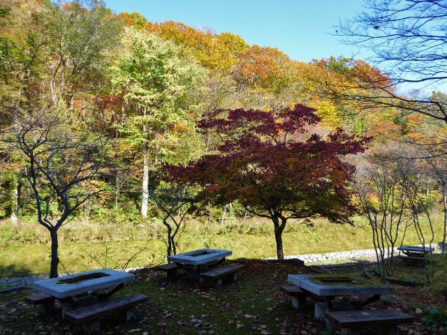 滝野すずらん公園渓流口紅葉