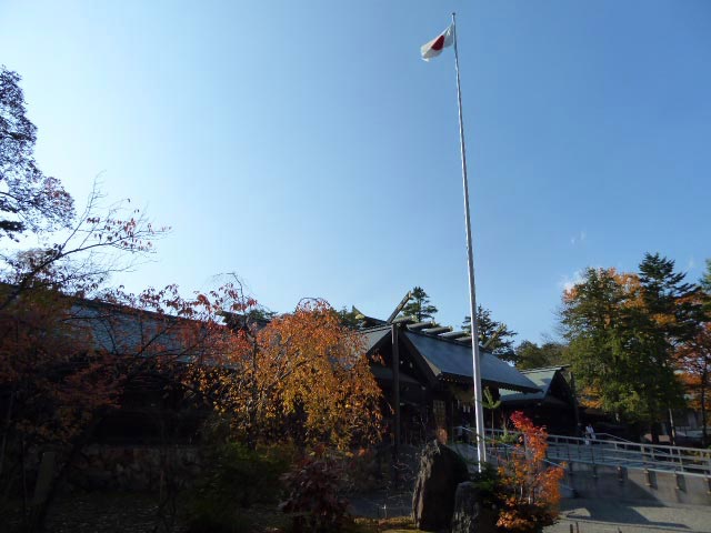 円山公園、紅葉