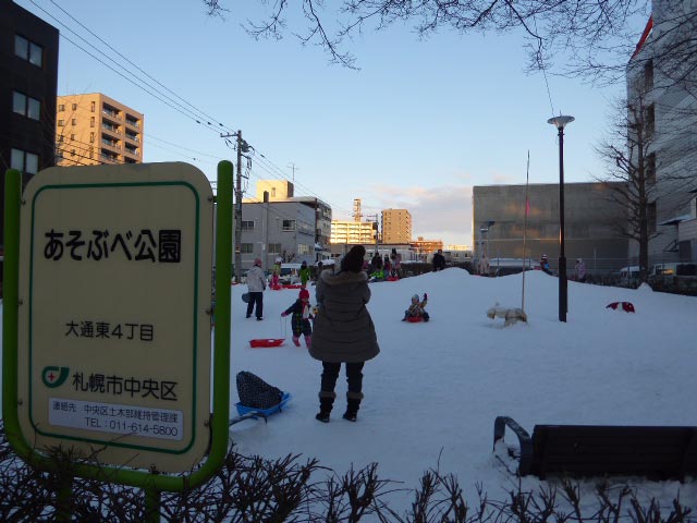 さっぽろ雪景色