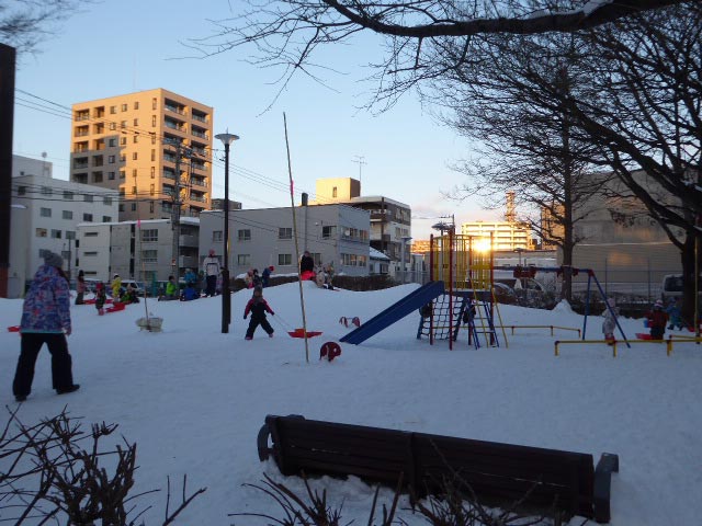 さっぽろ雪景色