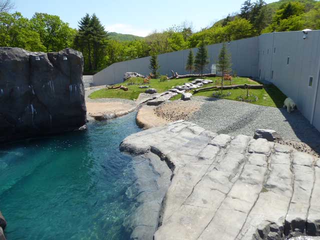 円山動物園、ホッキョクグマ館