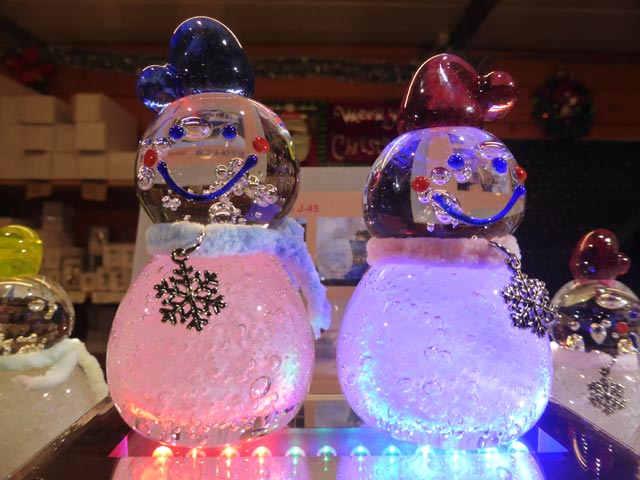 ミュンヘンクリスマス市 in Sapporo、雪だるまの置物