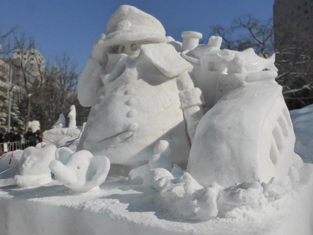 小雪像、銀河鉄道999