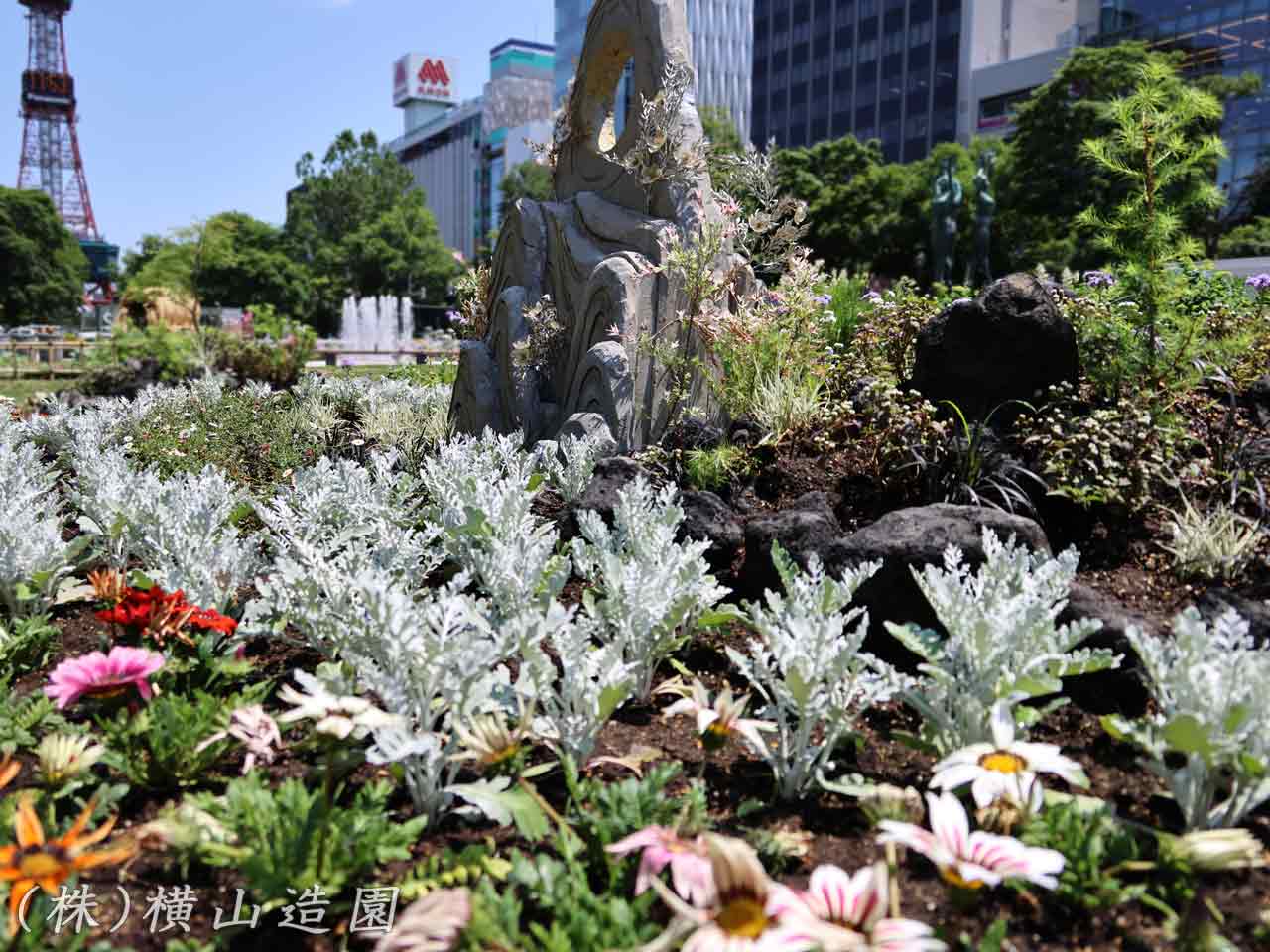 花フェスタ札幌、花壇コンクール