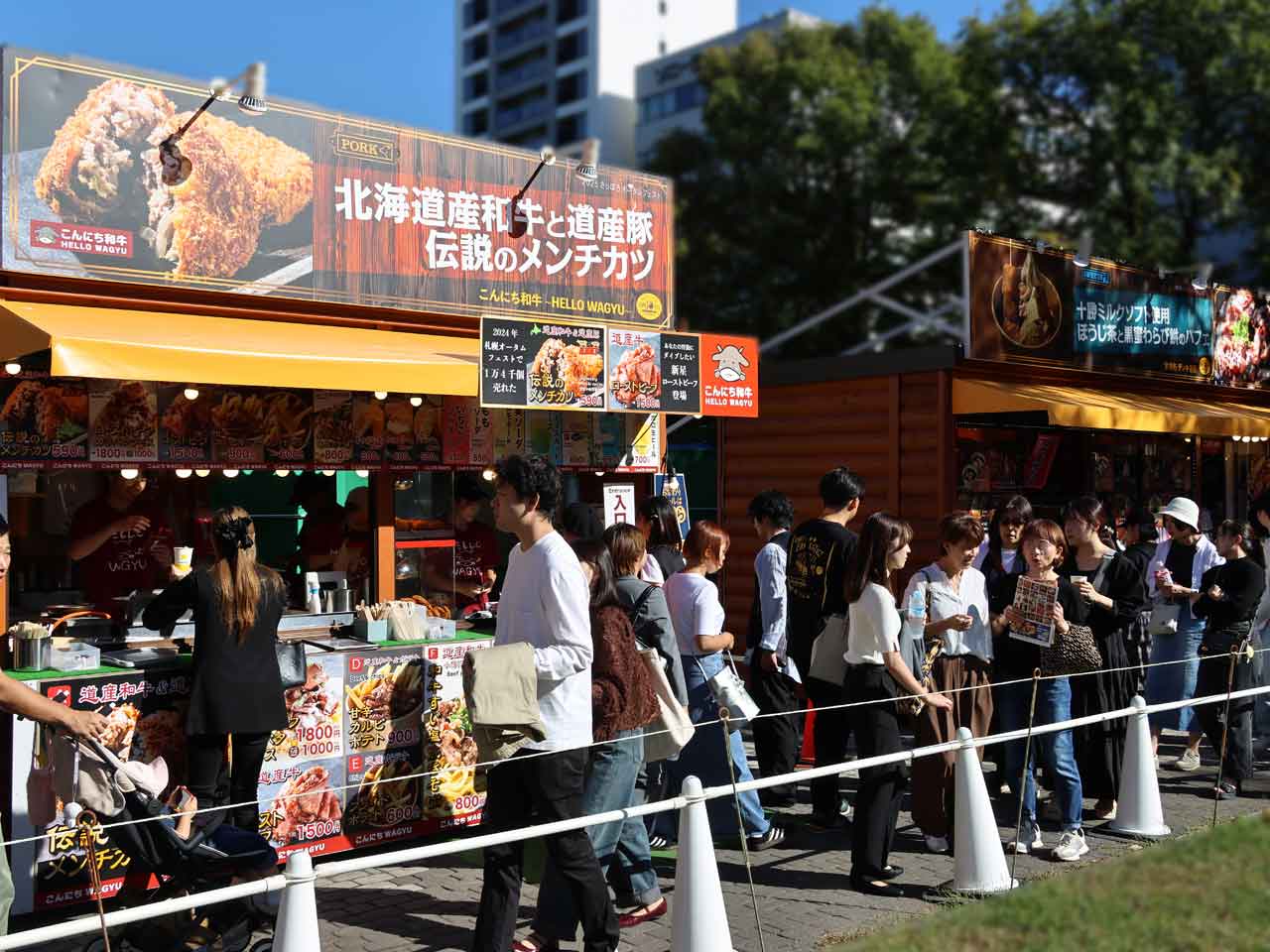 2025 さっぽろオータムフェスト､お肉じゅっ丁目､屋台紹介