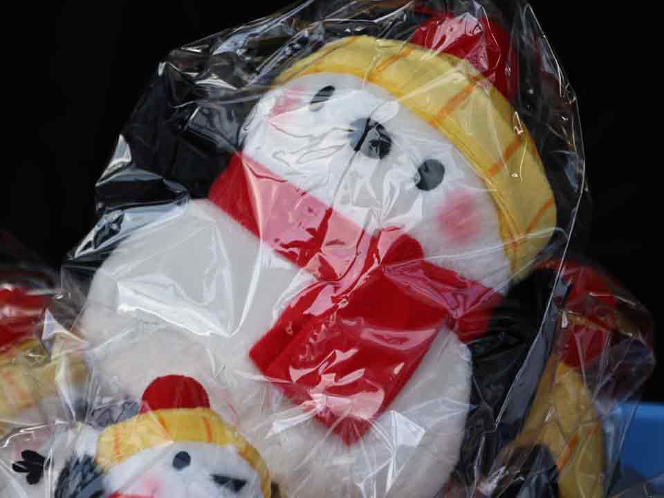 オフィシャルショップ：雪だるまぬいぐるみ