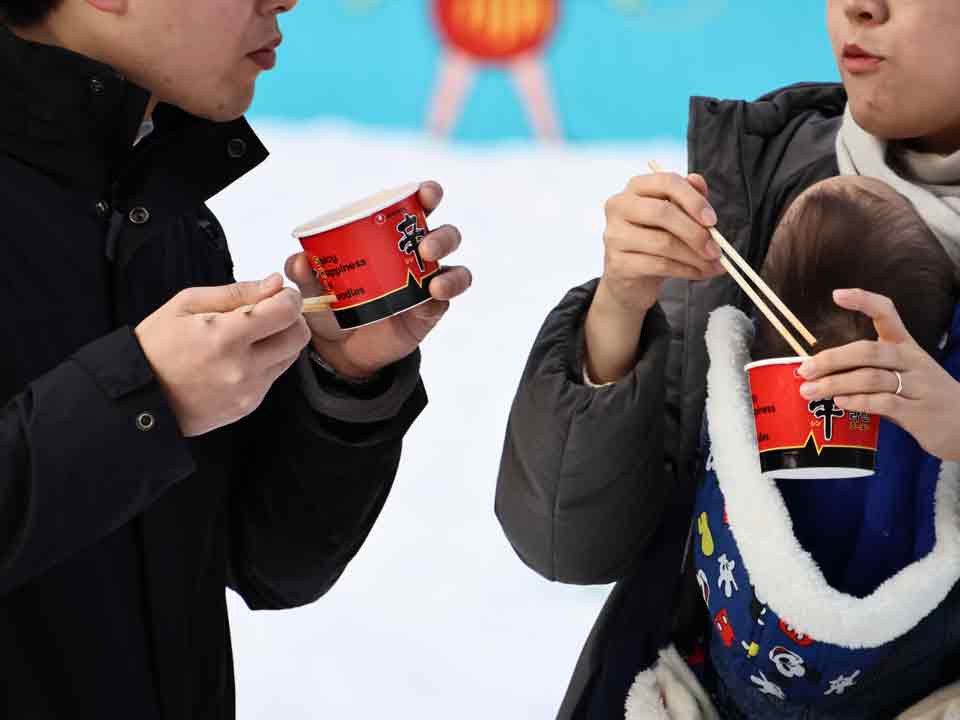 ミニカップの辛ラーメン