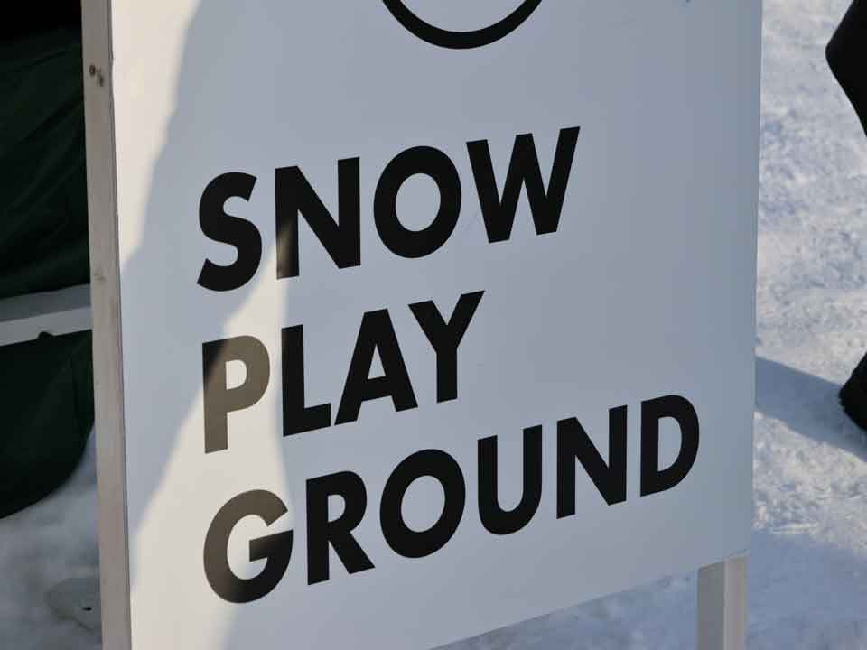 SNOW PLAY GROUND