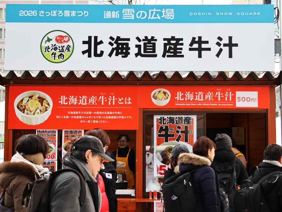 大通5丁目：道新 雪の広場、