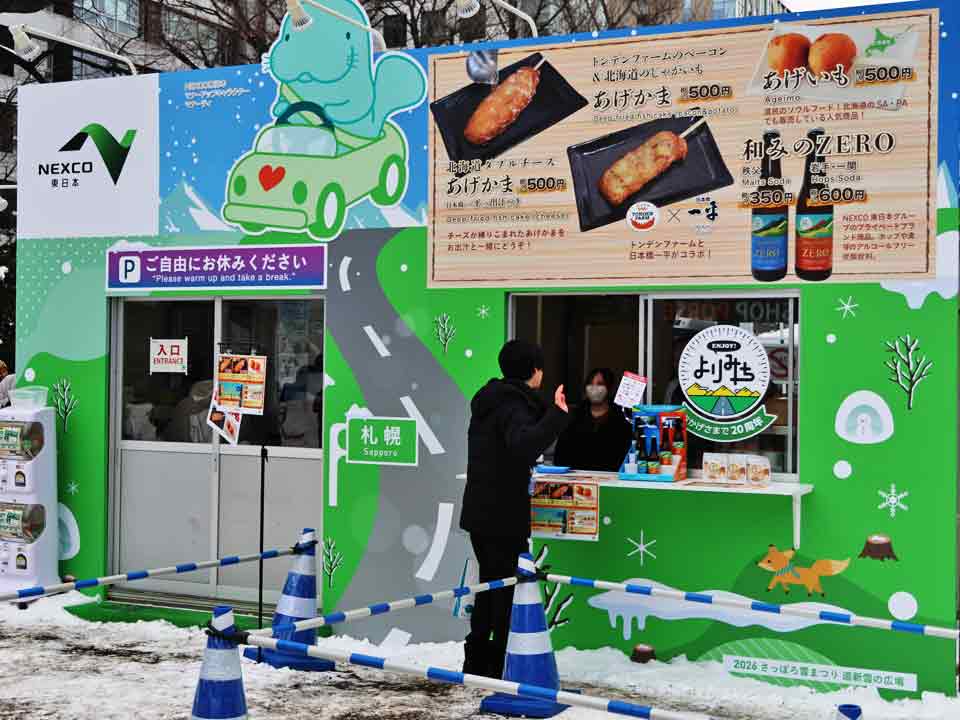 大通5丁目：道新 雪の広場、